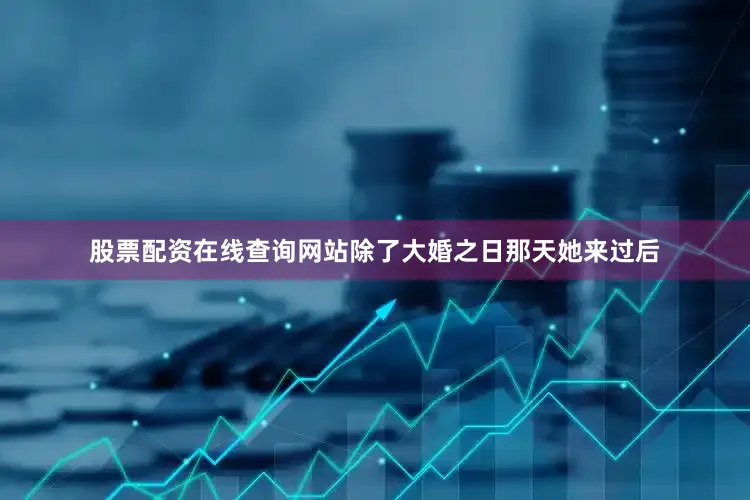 股票配资在线查询网站除了大婚之日那天她来过后